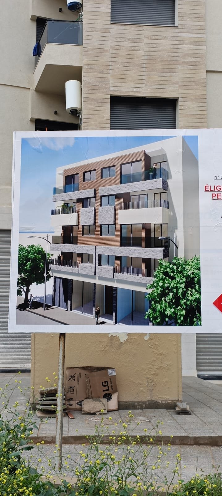 Conception 3D immeuble R+4 Fès Route Imouzzer - Projet de construction et BTP au Maroc